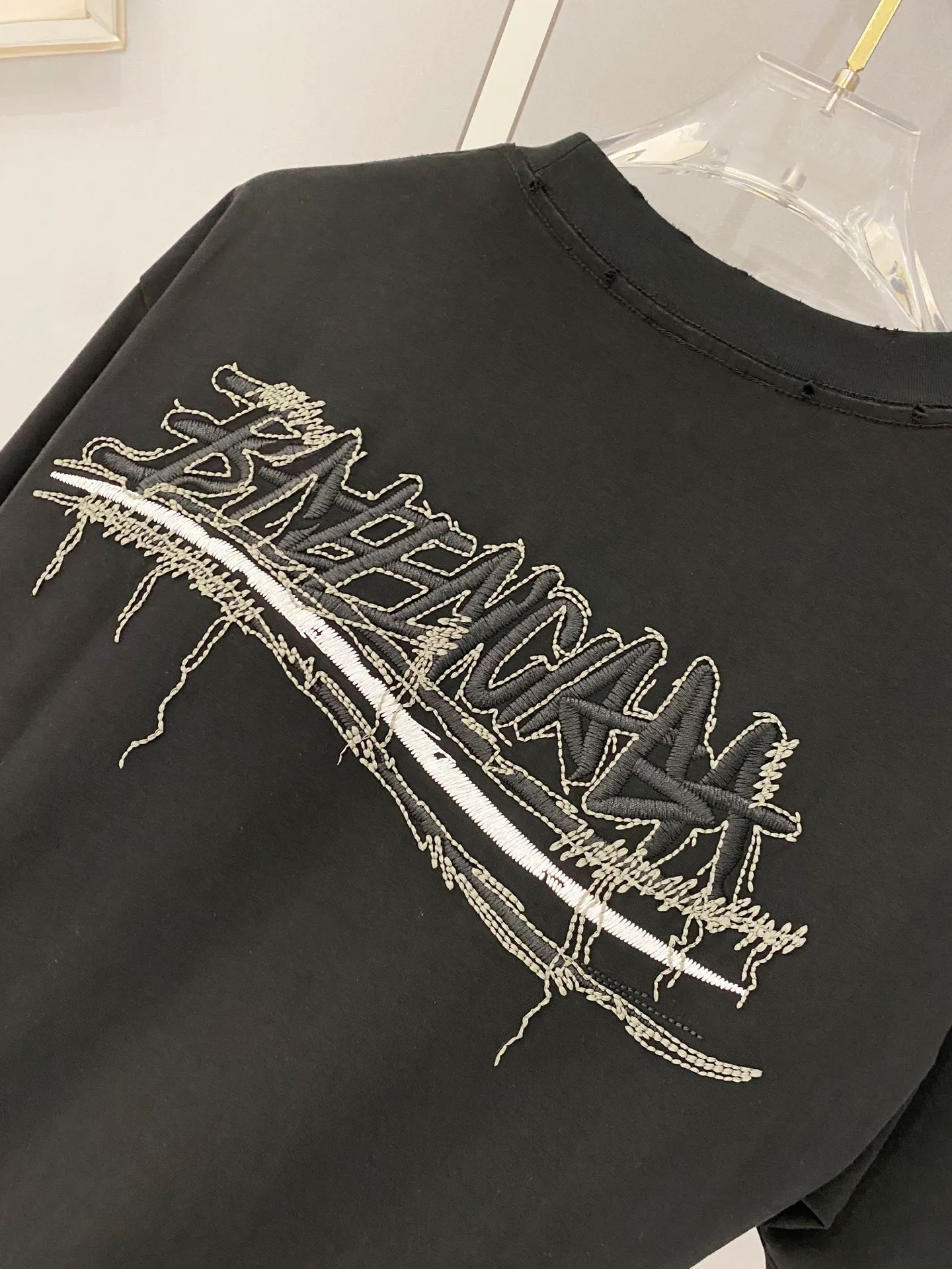 BALENCIAGA/ Quality 320 T Classic LOGO Same Style 2026ss Quality Versatile Quality : Black.White.Red. Size：S M L XL